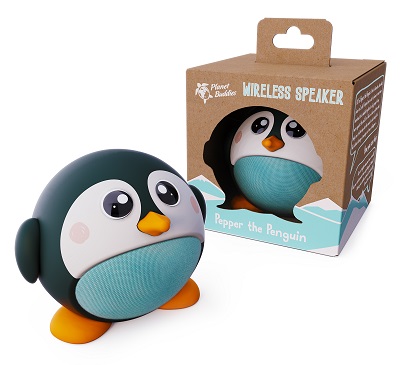 Planet Buddies penguin speaker