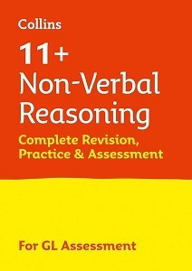 Collins. 11+ Non-Verbal Reasoning, Practice & Assessment Guide Book, cover.