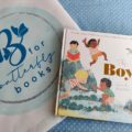 B For Butterfly Books - display for Lauren Ace and Jenny Lovlie 'The Boys'