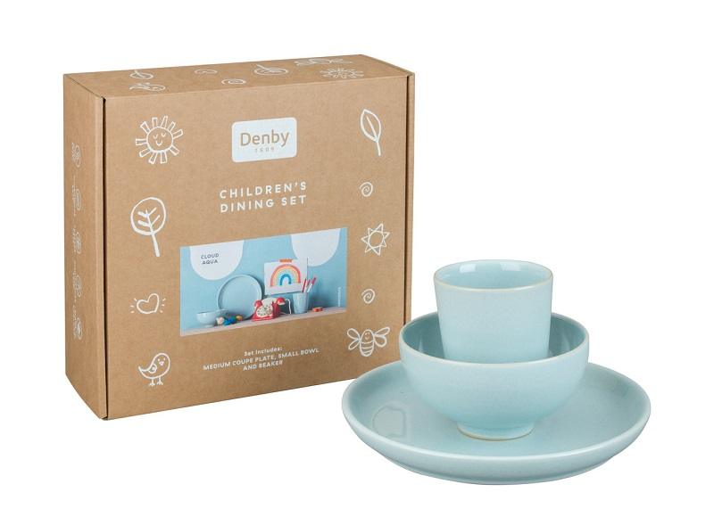 Heritage Cloud Aqua children_s dining set