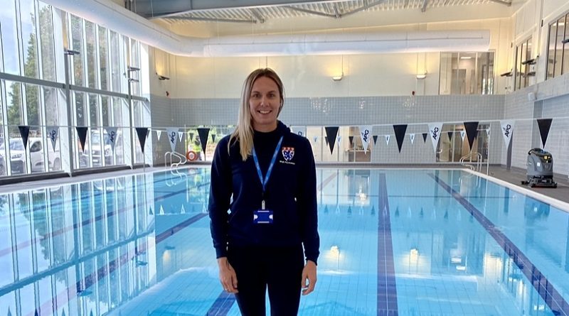 The King's School's lead Swimming Teacher Lauren Jocelyn