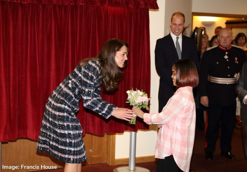 Duchess and Duke of Cambridge official opening of Francis Lodge 2016