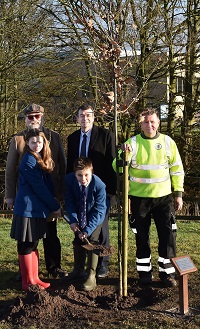 Planting Queens Tree at Kings_1