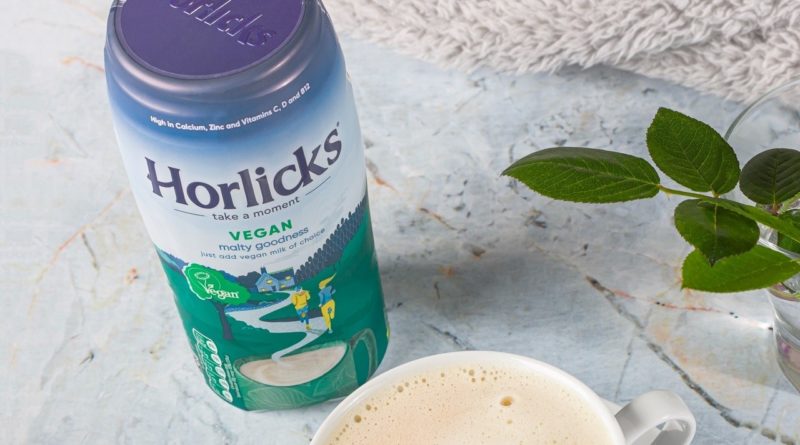 Horlicks Vegan moulted vegan hot drink