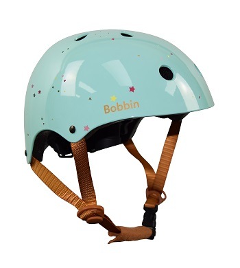 Kids Multistars Green Helmet | Bobbin