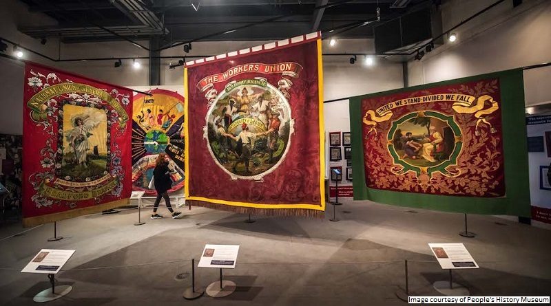 2022 Banner Exhibition at People's History Museum.