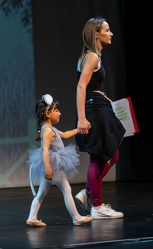Little ballerina at Noodle Performing Arts