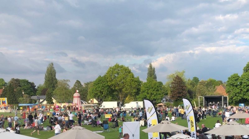 People enjoying last year's Bowdonbury Festival, June 2021