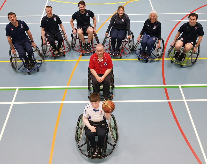 Wheelchair Basketball at King's school