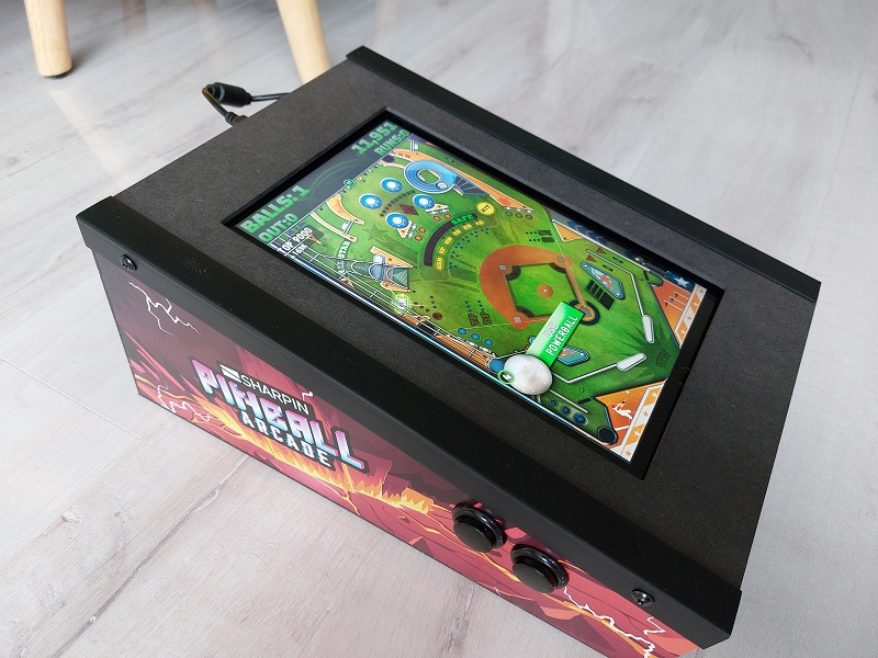 Mini Pinball digital cabinet.