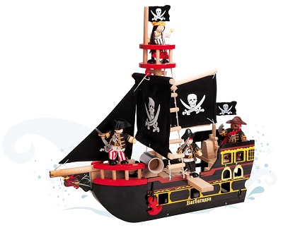 Barbarossa pirate ship by Le Toy Van