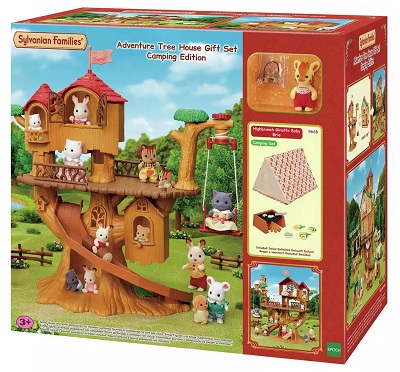 Adventure Tree House Camping Edition | Sylvanian Families Play Set