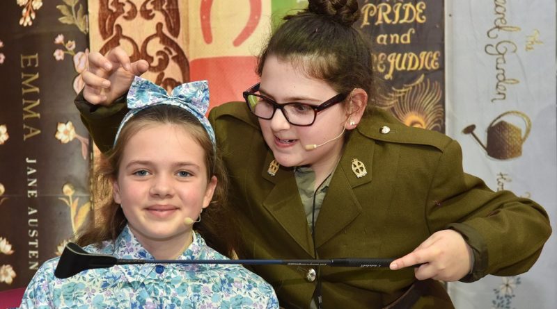 Young actors in Matilda production at the King's