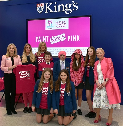 King's raising money event for Prevent Breast Cancer