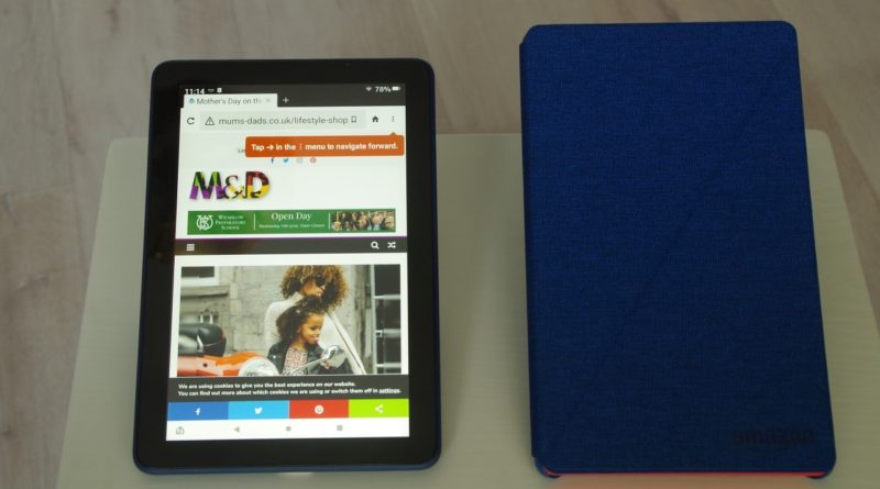 Apple tablet the Fire HD8