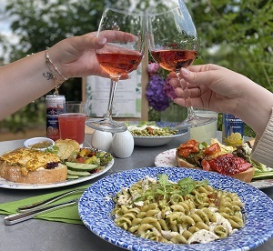Cheers to a new light lunch menu offer at the Gardner's Cottage Tearoom 1