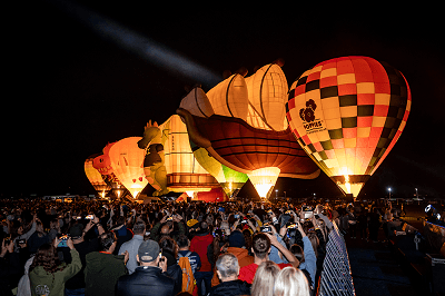 Yorkshire Balloon Fiesta Night Glow - Milner Creative