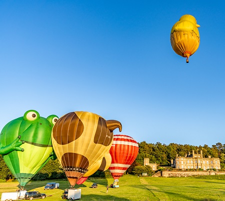 Character balloons | Cheshire Balloon Fiesta, photo by milnerCreative