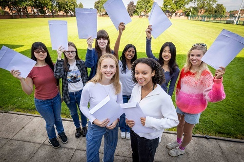 WGS celebrates A-level results in 2023