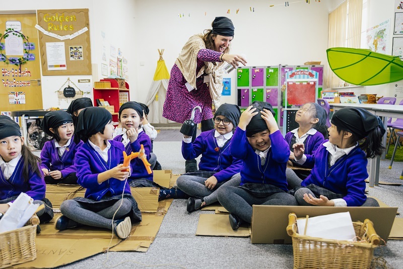 Primary school children at MHSG