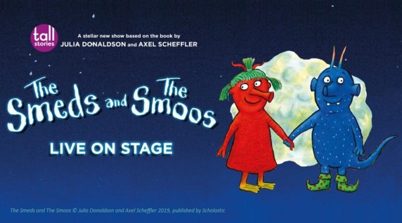 The Smeds and the Smoos, Tall Stories Studio production | The Lowry, October 2023 Image: The Smeds and The Smoos © Julia Donaldson and Axel Scheffler 2019, published by Scholastic