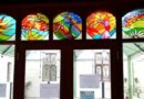 Stained-glass windows for Withington Baths