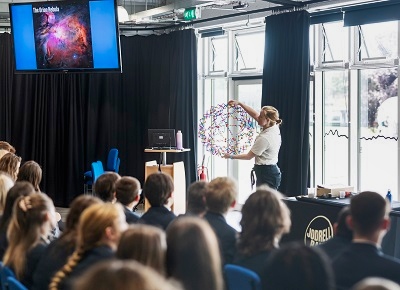 Live show for children at the Jodrell Bank Centre