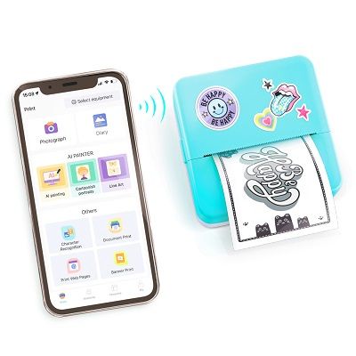 Photo Creator companion app and instant pocket printer