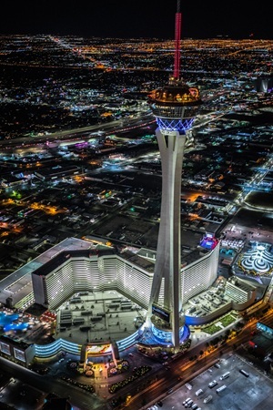 The Strat hotel in Vegas