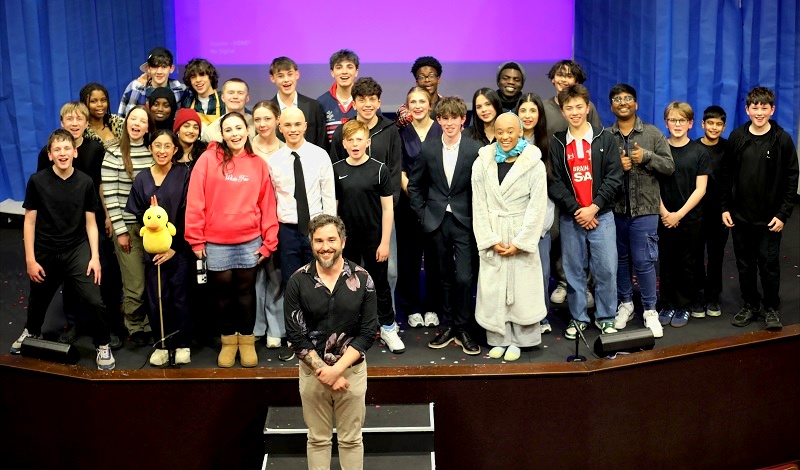 The Soup Movement cast from MHSG and MGS with the author, Ben Davis