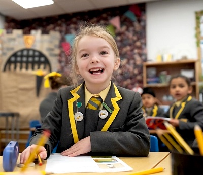 Happy Greenbank Prep's student