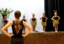 Teaching the dance class at the Noodle Performance Arts Cheshire