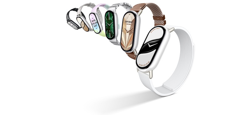 Xiaomi Smart Band 10 - different designs