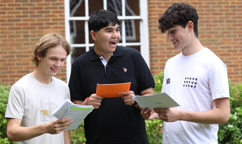 MGS. A-level results 2025