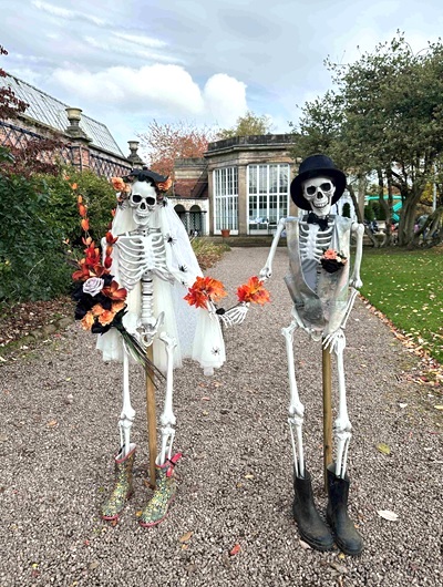 Halloween at Tatton Park | Skellies and wellies in the gardens spooky trail