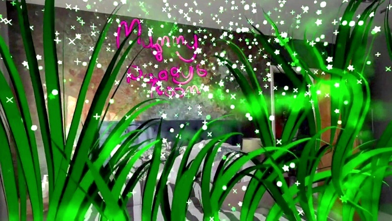 Graffitiing Mum and Dad's room, Open Brush Mixed Reality