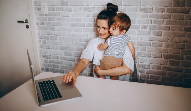 Working mum with toddler 