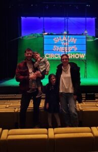 Family in Aviva Studios, Manchester