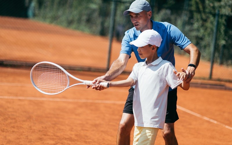 Learning how to play tennis