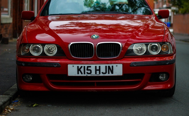 Red car