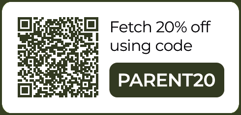 QR code for DogFest Mums and Dads promo offer