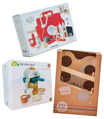 Tollers Toys competition prize - wooden toys bundle