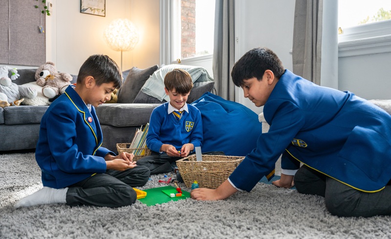 Lego club at the Lady Barn House School, Sept25