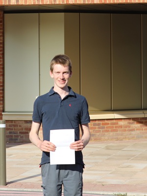 Ben, MGS A-Level Results