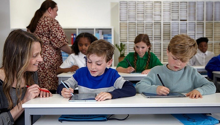 Kumon Children and Teachers