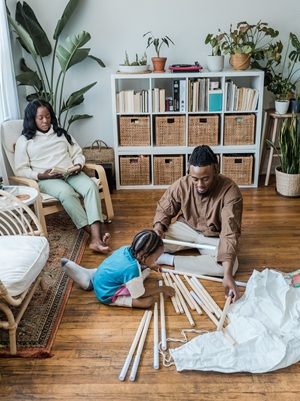 Doing DIY as a family