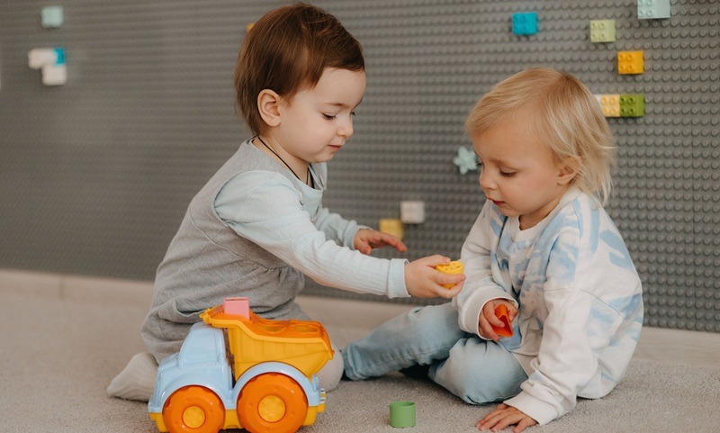 Children playing together