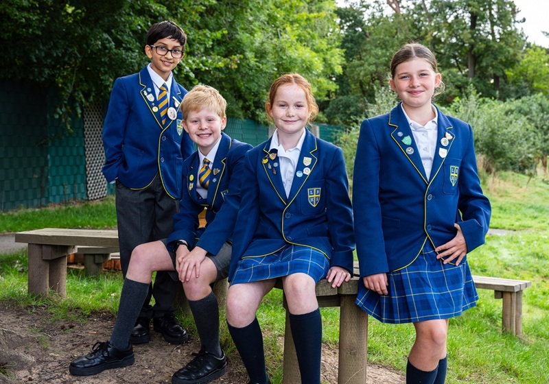 LBHS pupils at the school grounds, Sept 2026