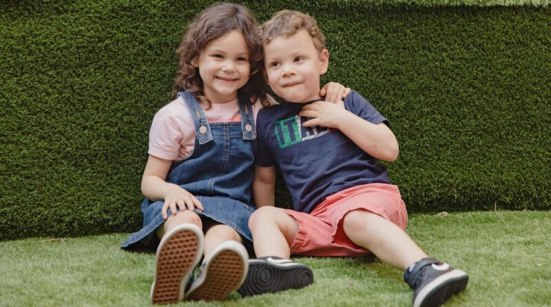 Children in the garden