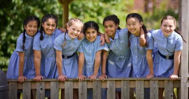 School girls. Withington Girl's School